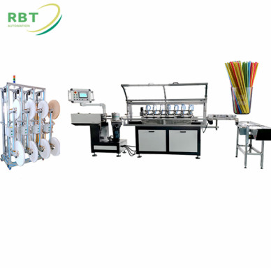 Automatic paper drinking straw making machine